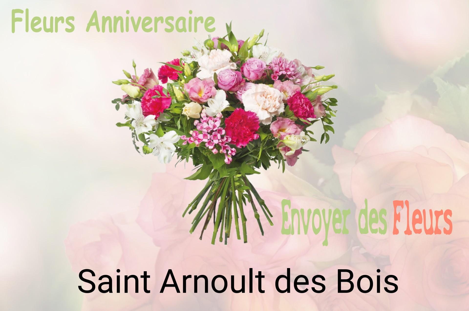 Bouquet de fleurs d’anniversaire livré à Saint-Arnoult-des-Bois
